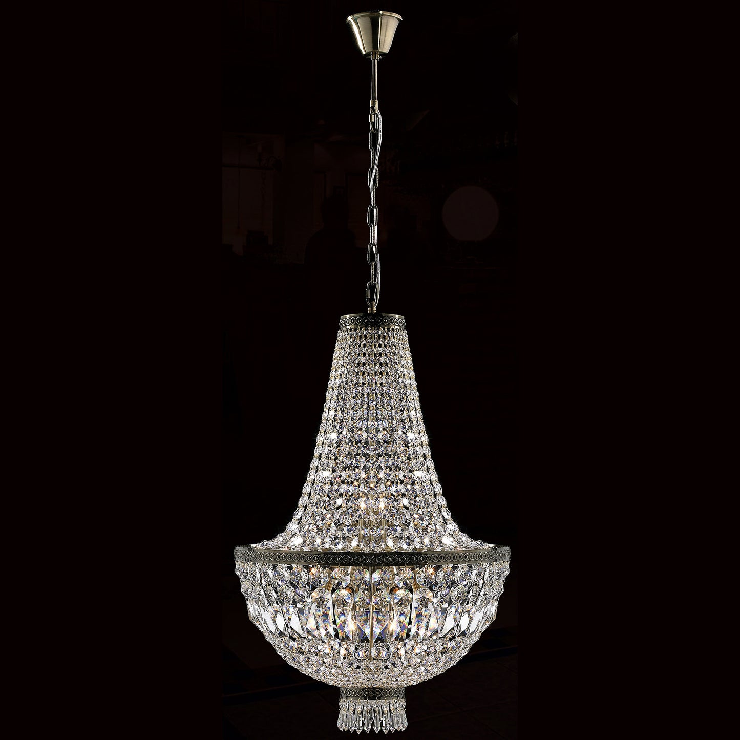 Copy of Metropolitan 8 light antique bronze chandelier