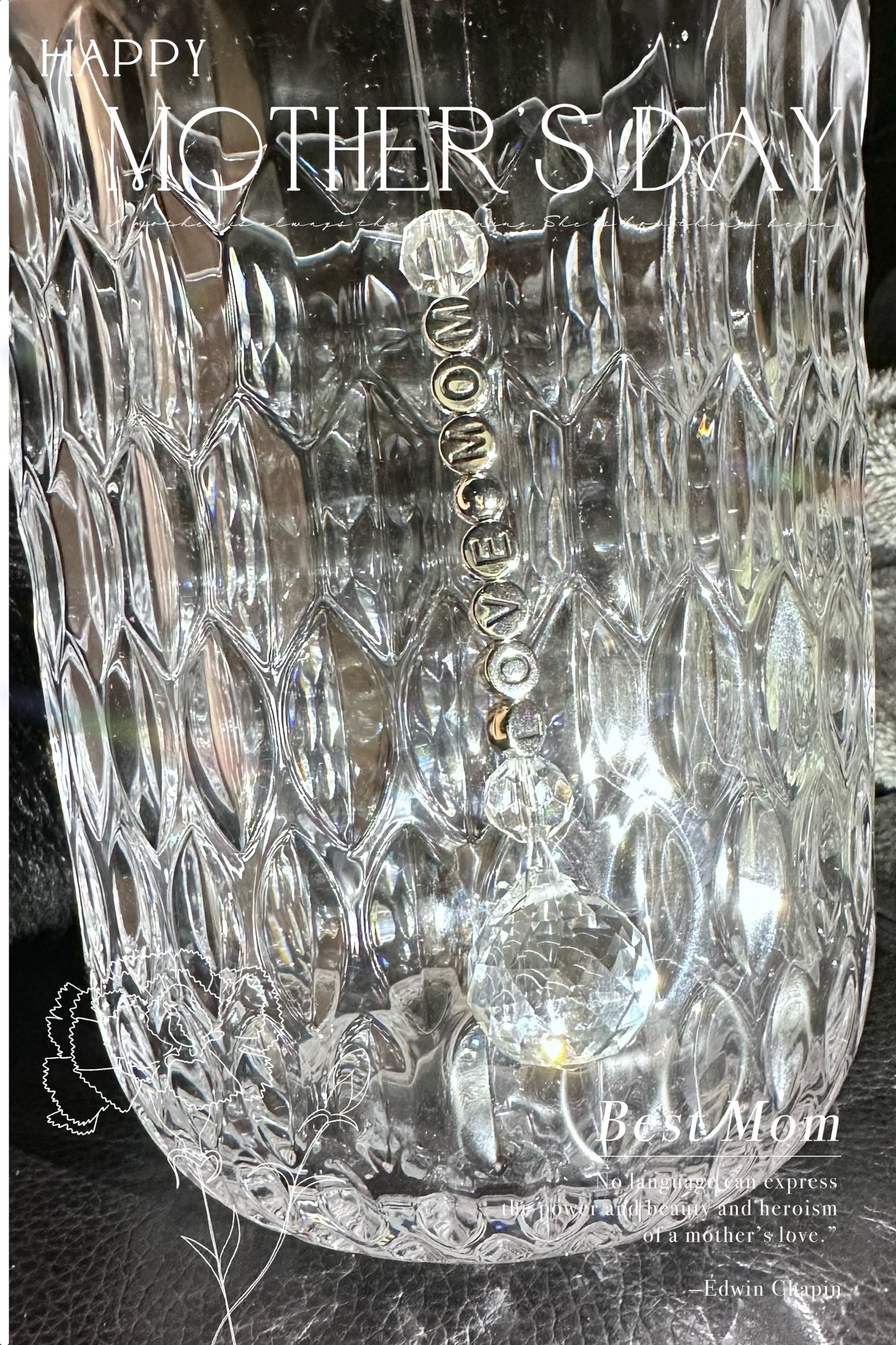 Suncatchers Crystal Personalized Mothers Day Gift, Personalized Gift for Mom, Custom Gift for Mom